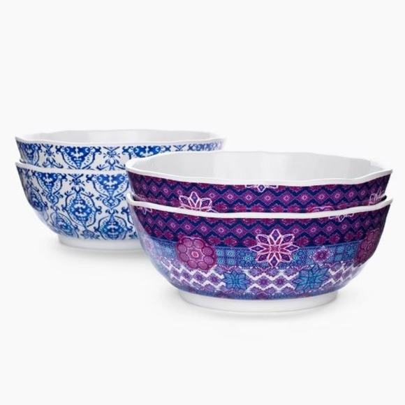 Chico's Other - Chico's Grecian Tile Bowl Set of Four